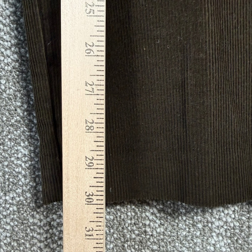 Orvis Corduroy Pants Mens 34 Green Flat Front Cotton Outdoor Classic Trousers - Picture 6 of 6